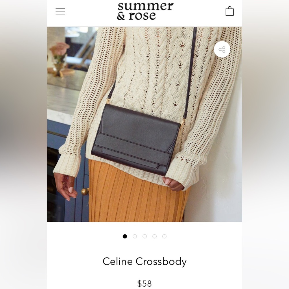 Summer and Rose Celine crossbody bag